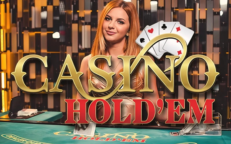 Join professional dealers in Casino Hold'em at Stake Live Casino.