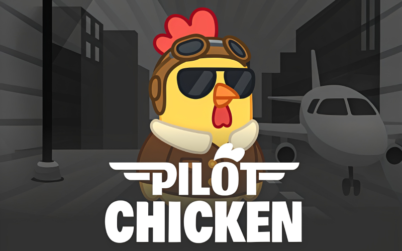 Try new Pilot Chicken game and win big at Stake casino.